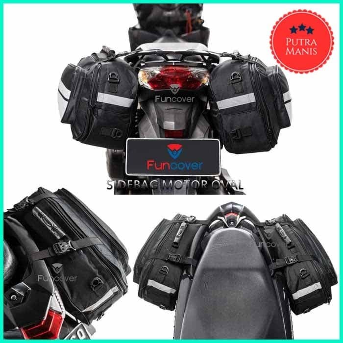 Tas Motor Pria Sidebag Anti Air Bag Tas Samping Jok Motor Box Motor