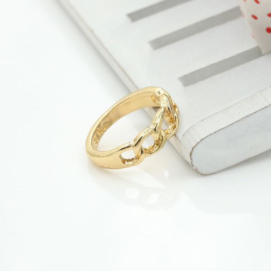 OILA cincin bentuk rantai chain hollow ring (3D4)) jci044