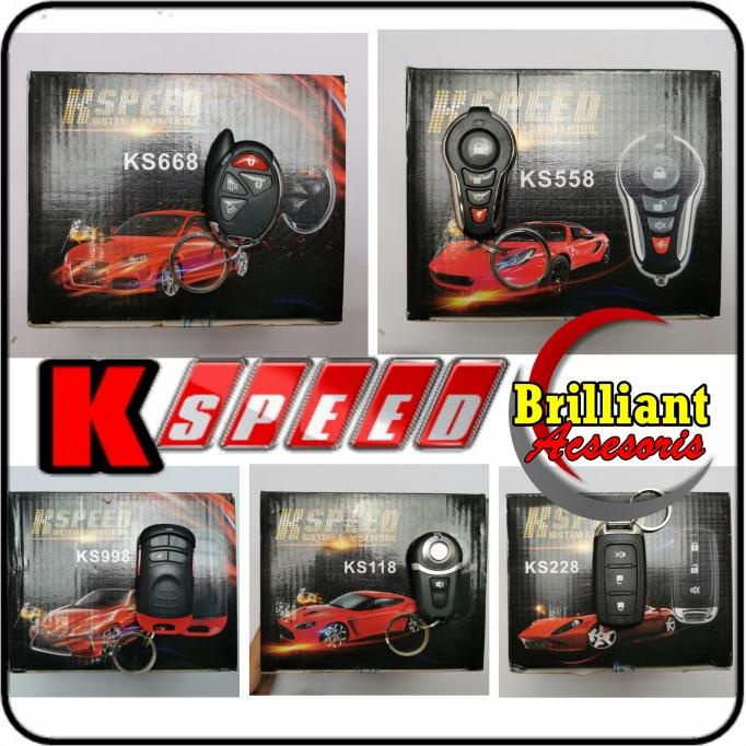 COD Alarm Mobil K-Speed Universal Remote 558 ORI