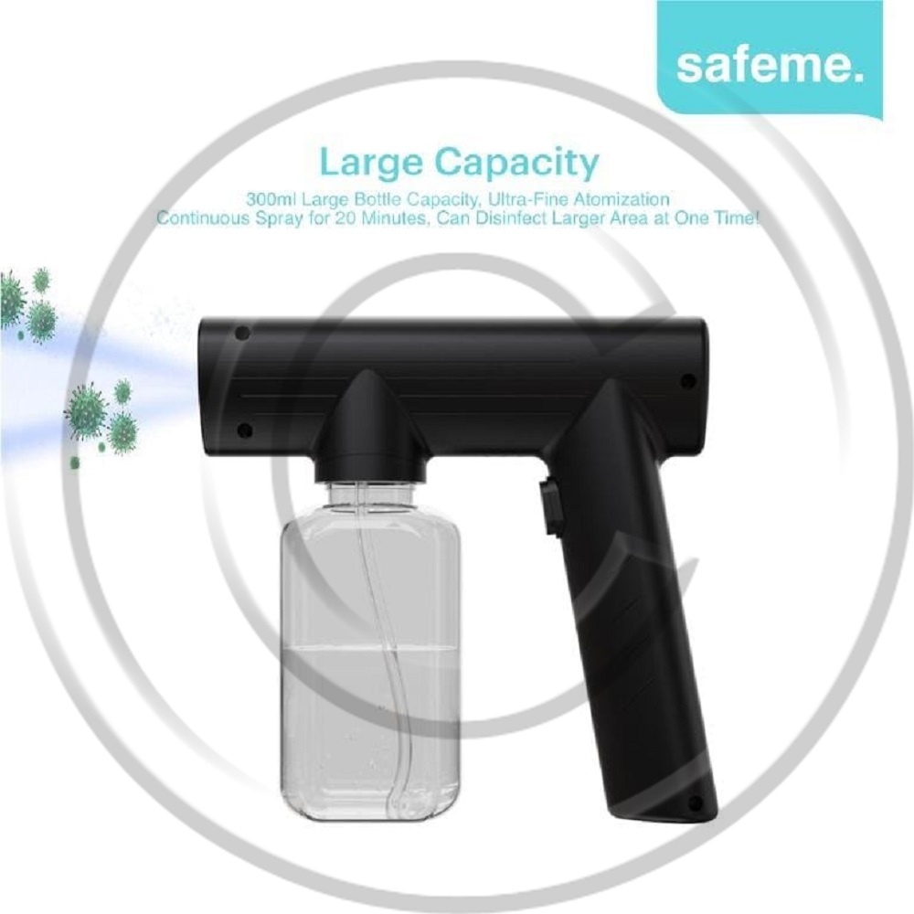 Mini Nano Blue Light Atomizer Spray Gun 260ml (FC-A1) / Wireless Nano Spray Gun Disinfektan - CO