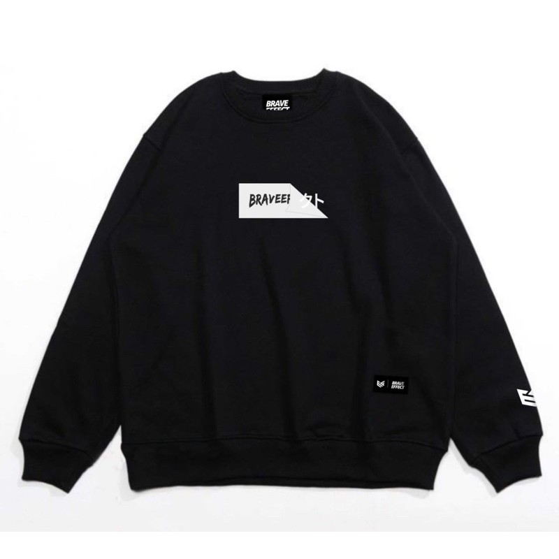 BISA COD BRAVEEFECT Crewneck Bordir Sweater Jaket Hoodie BISA COD BRAVEEFECT Crewneck Bordir Sweater Jaket Hoodie