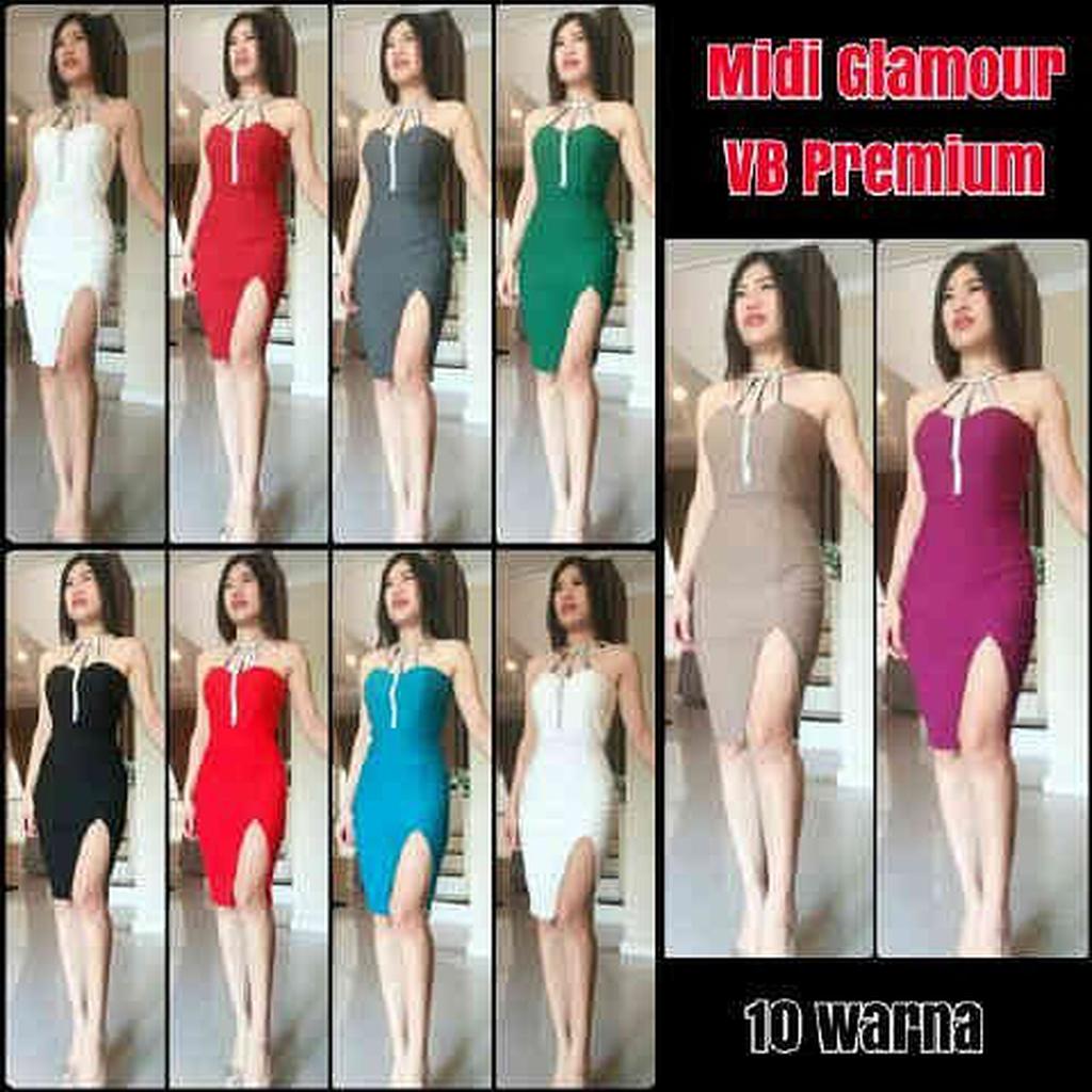 MIDI DRESS GLAMOUR VB PREMIUM