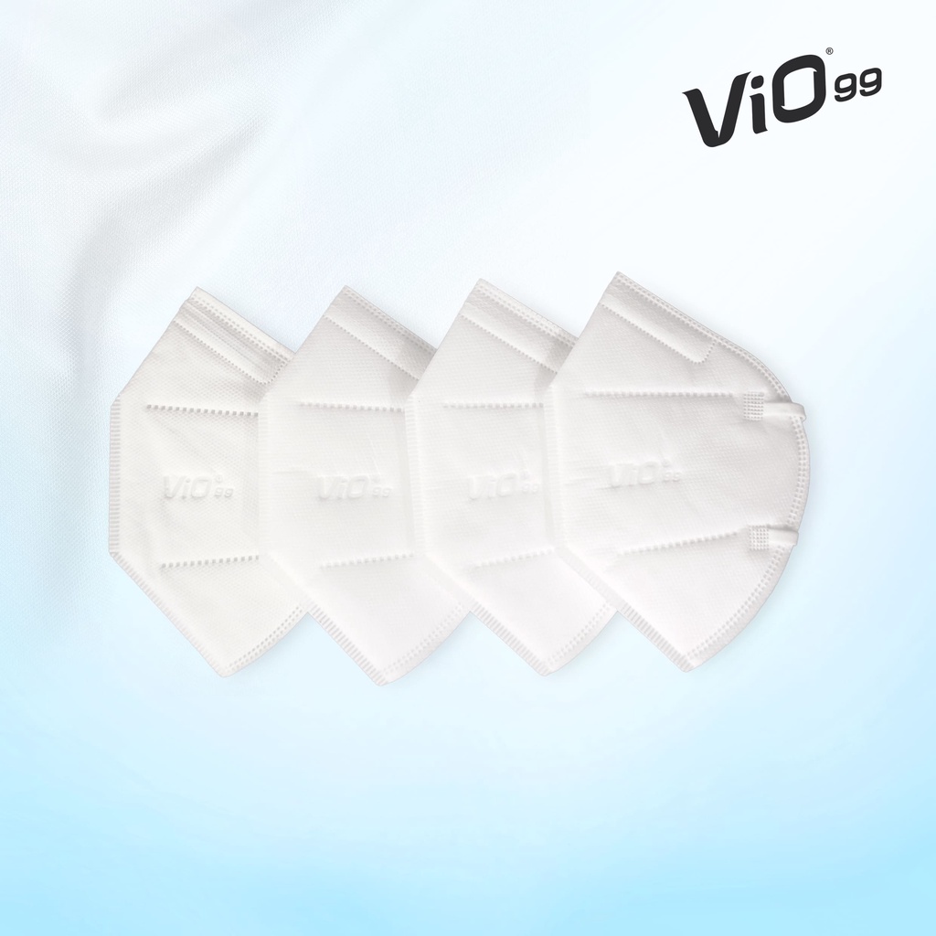 Vio - KN99 Mask '10S 5Ply Earloop masker medis modis dengan filtrasi 99% yang sudah tersertifikasi