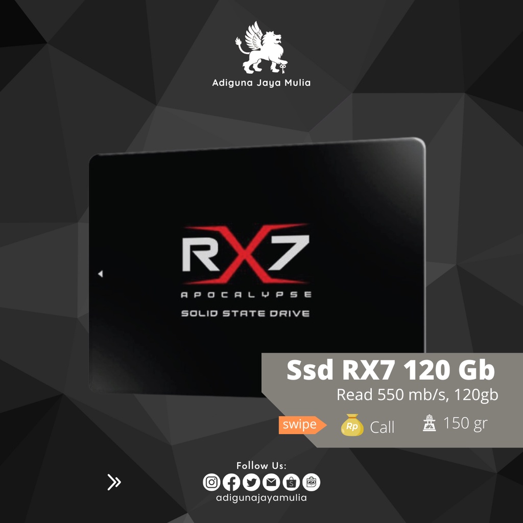 SSD RX7 120 GB