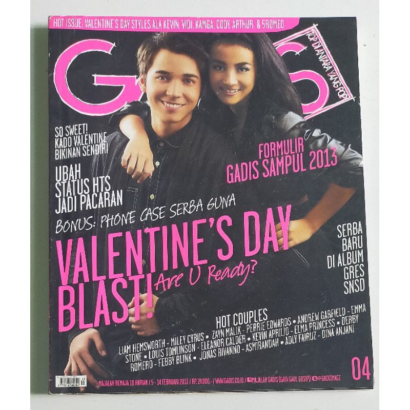 Majalah Gadis No. 04 5-14 Februari 2013