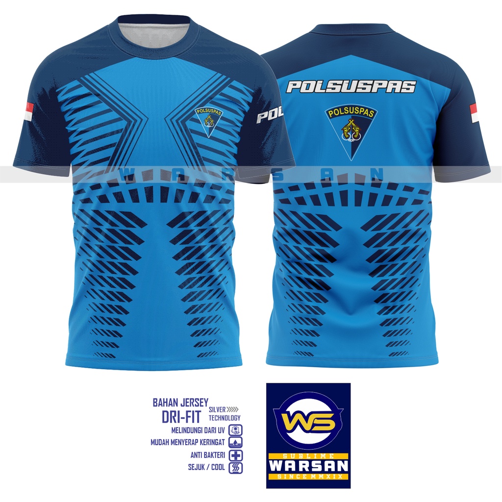 Jersey POLSUSPAS / Kaos POLSUSPAS Drifit / Kaos Polsuspas Fillprit