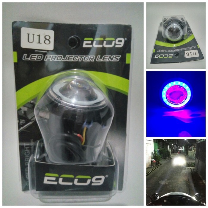 Nine Luminos Eco9 Lampu Tembak U18 Mini Bergaransi WREX 1017