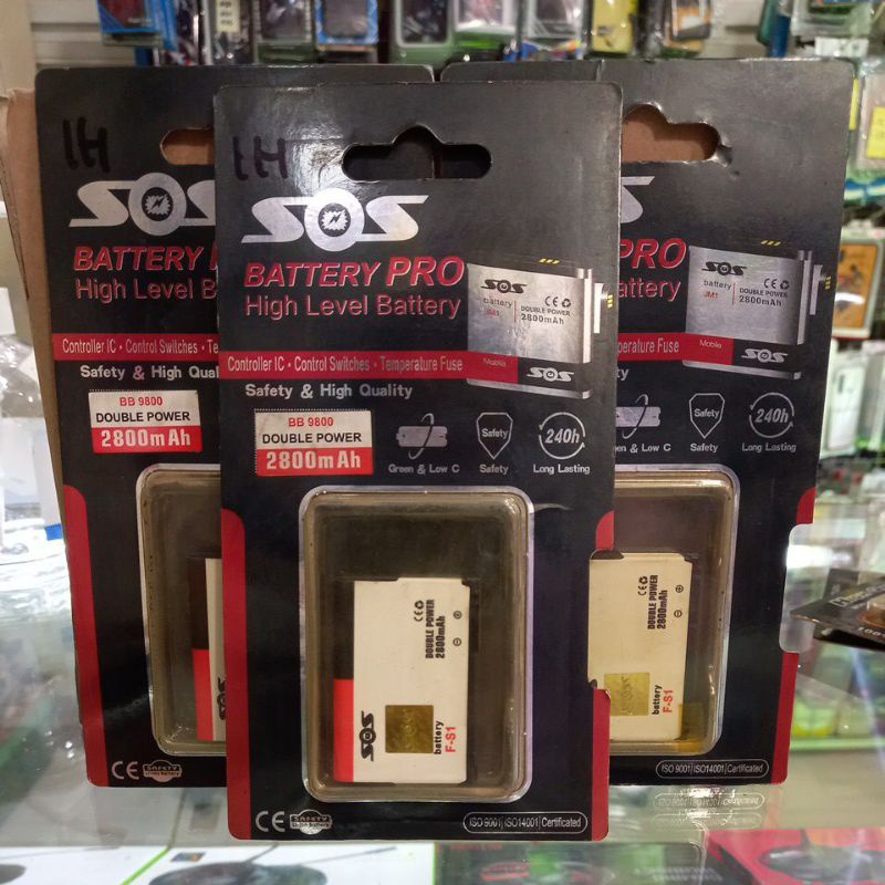 BATERAI SOS BLACKBERRY F-S1 9800/9810