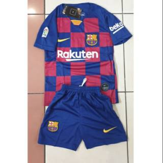 Jersey anak  barcelona19 20 kaos  bola  anak  barcelona GRADE  