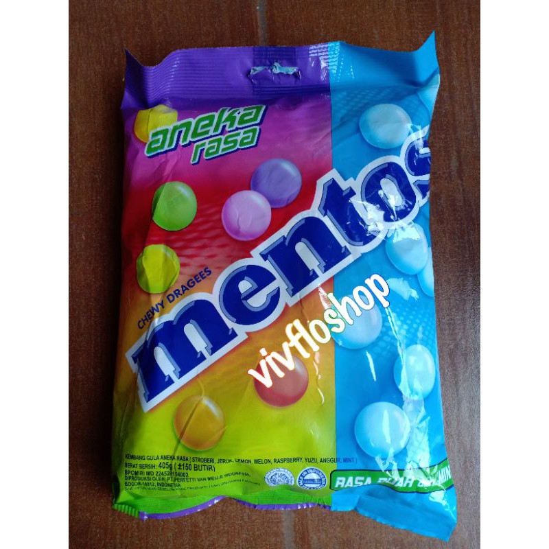 

Permen Mentos Bag Mix (Mints & Fruits) Aneka Rasa