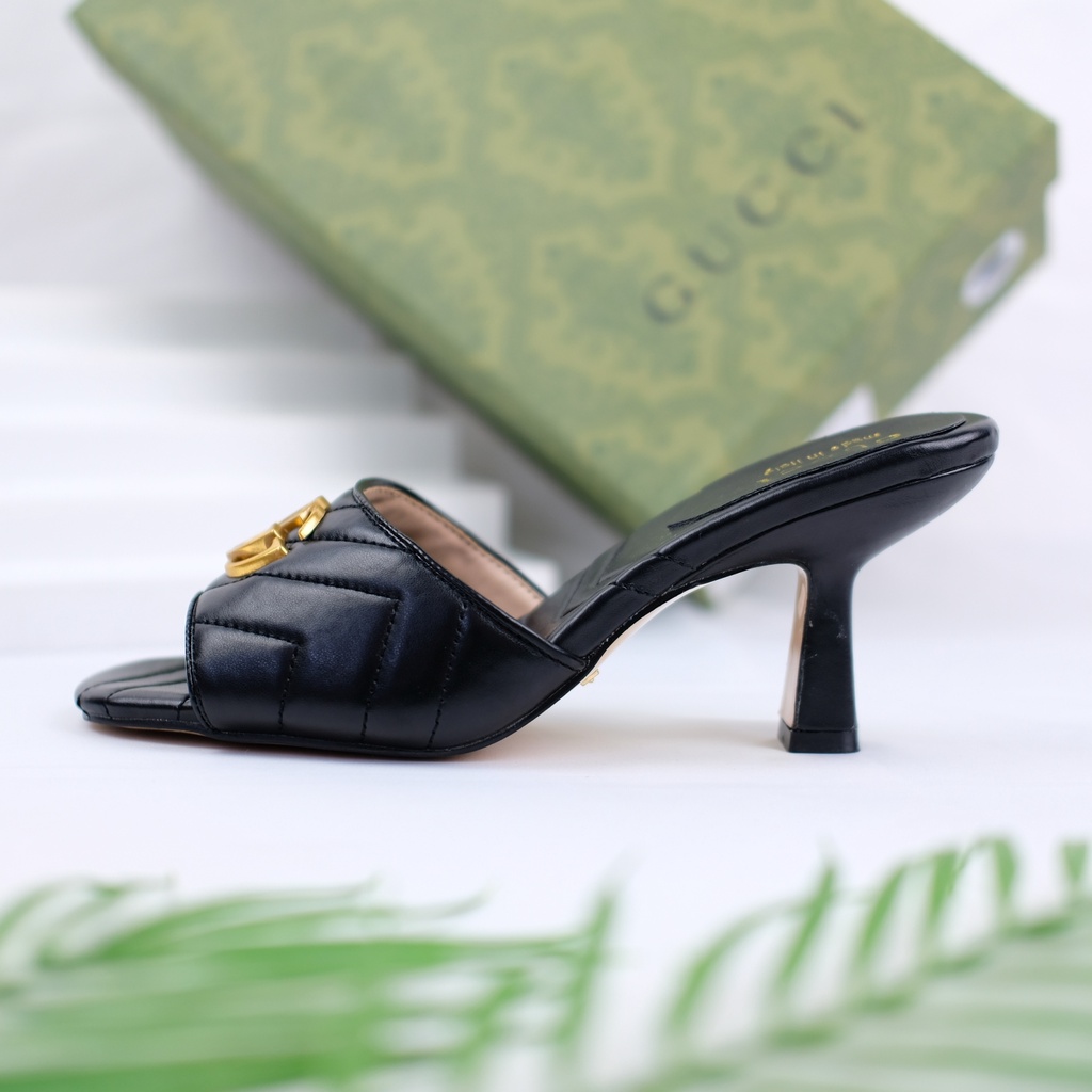 [7.7 Boombastis Sale⚡] - SENDAL WANITA GC HEELS SANDALS GCS007 PREMIUM IMPORT