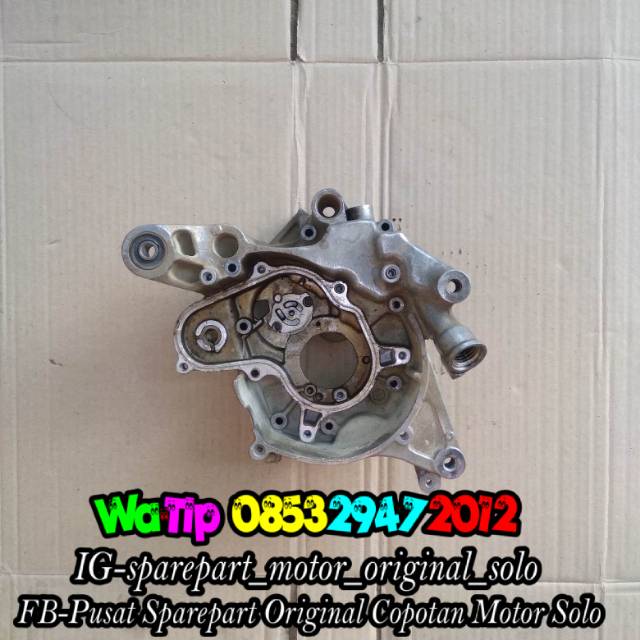 Crankcase Kanan Kalter Kanan Bak Oli Vario 110 Karbu Vario Lama