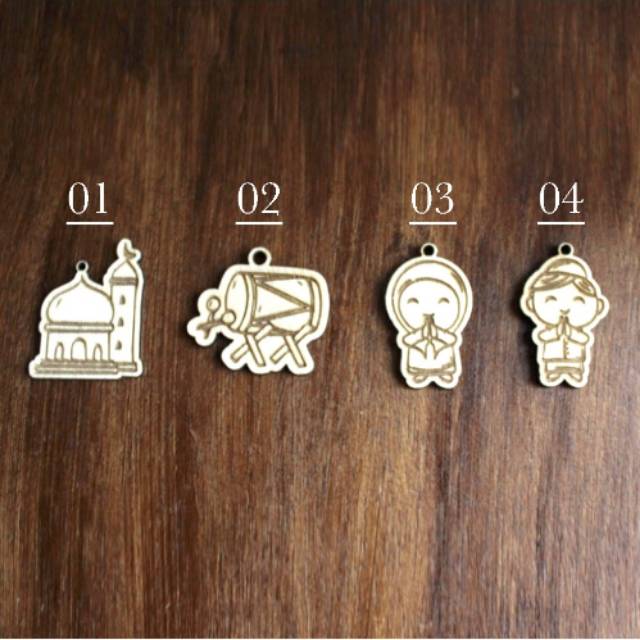 

Idul Fitri Hampers Tag 5cm | Hiasan Hampers Lebaran | Acrylic Tag