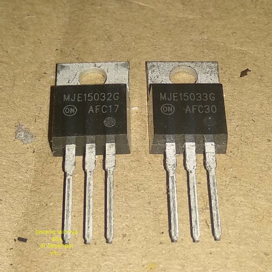 Transistor MJE15030 MJE15031 MJE15032 MJE15033 MJE15034 MJE15035 - MJE 15030 15031 15032 MJE 15033 1