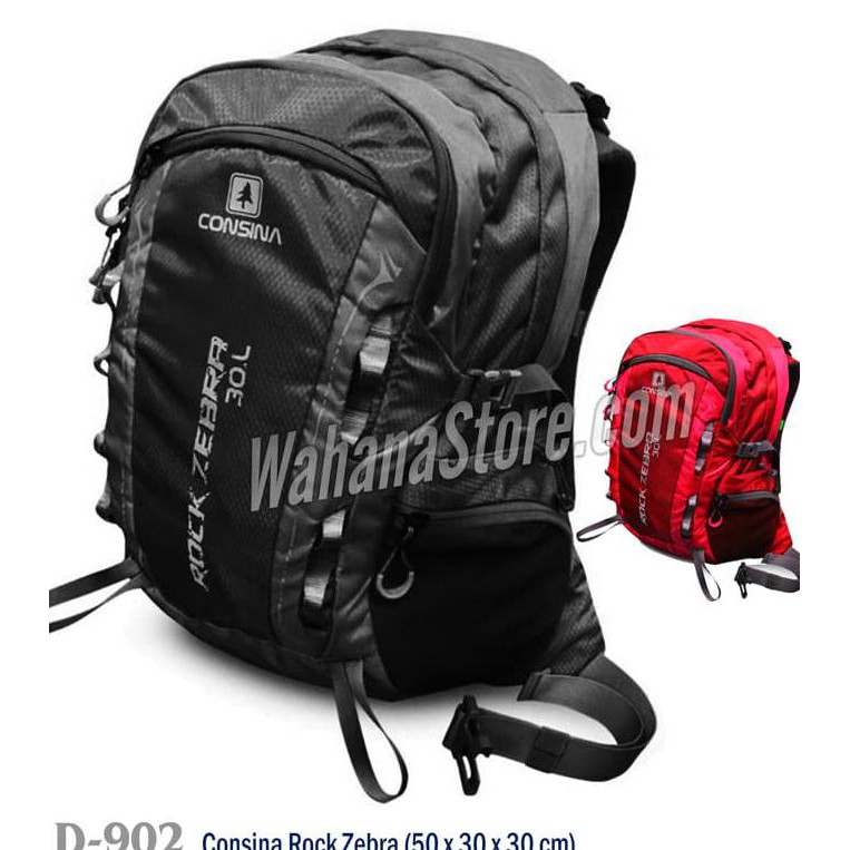 Terbaik Tas Ransel / Daypack - Consina Rock Zebra Wahn