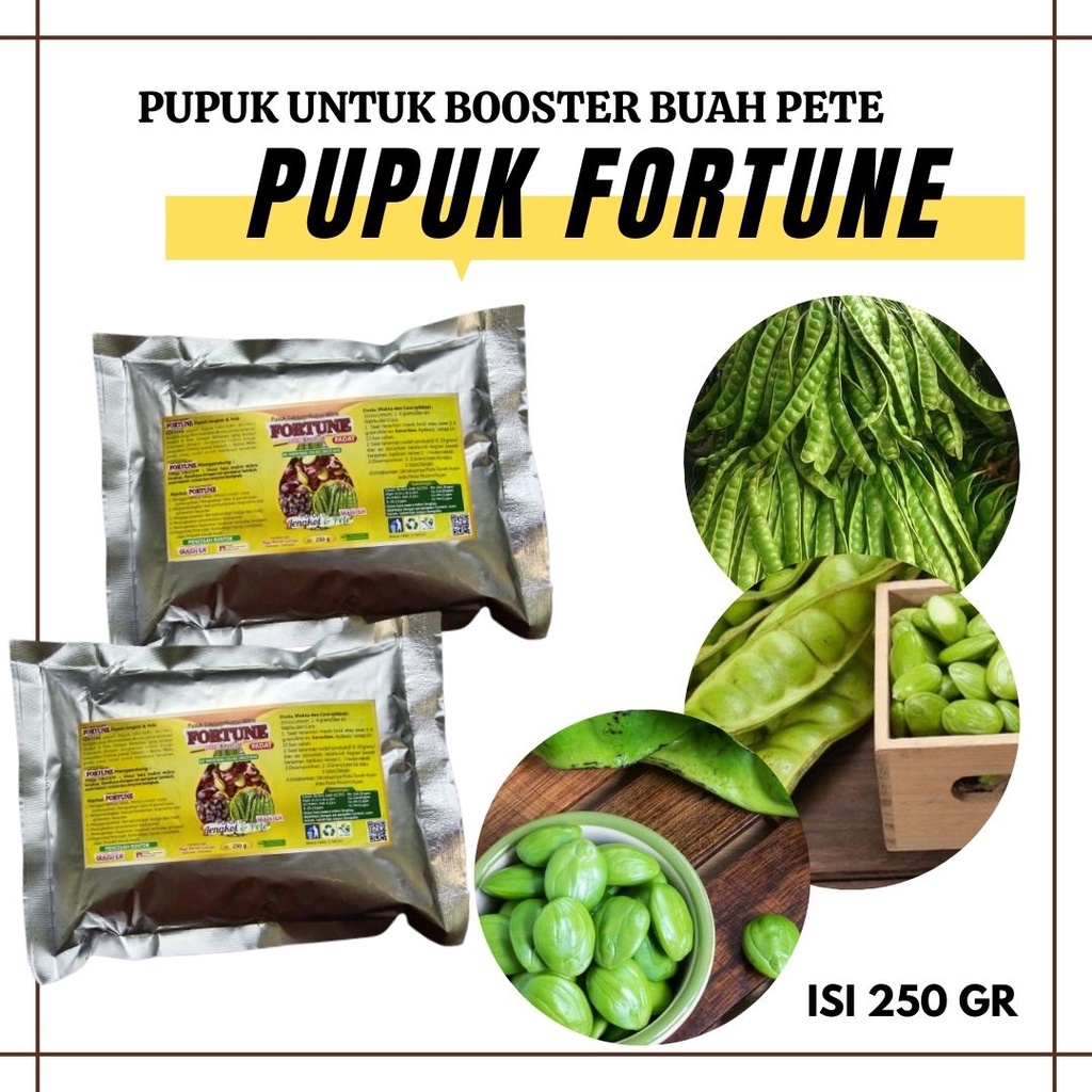 Pupuk Booster Petai, Pupuk Booster Petai Agar Berbuah Lebat, Bisa COD