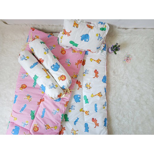 TERMURAH!!! KASUR DACRON BANTAL + GULING BED COVER BAYI ALAS TIDUR BAYI