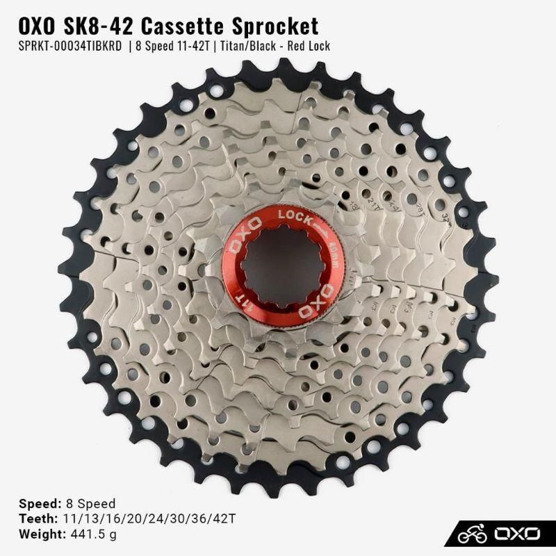 SIDODADI SPROCKET OXO 8SPEED 42T 11-42T