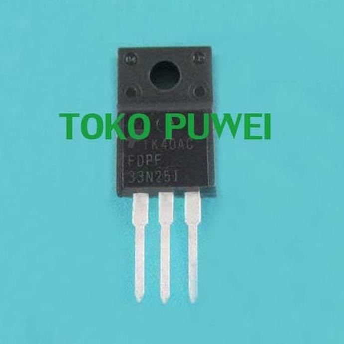 Fdpf33N25T Fdpf33N25 Fdpf 33N25T 33N25T 33N25 Mosfet To220 Bu33 Tkpw702 Diminati Banget