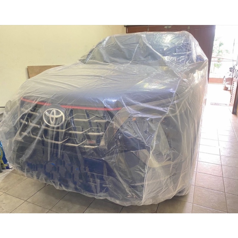 COVER MOBIL TRANSPARAN TEBAL 100 MIKRON INNOVA REBORN ZENIX NEW TERIOS TUTUP MOBIL XPANDER APV TRANSPARAN WATERPROOF