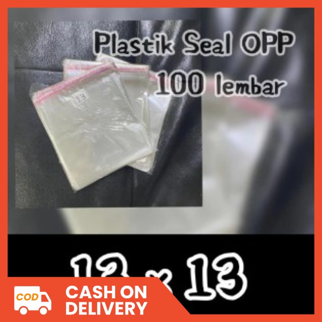 

BM Plastik OPP Seal Atas Ukuran 13 cm x 13 cm 1 Pack Isi 100 Pcs