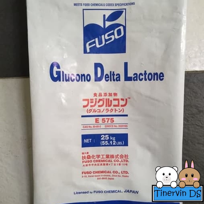 

Glucono Delta Lactone / GDL Fuso untuk Kembang Tahu - Kemasan ASLI 1 sak