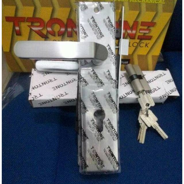 1 Set Kunci Pintu Besar Trontone T96 Np | Handle Pintu | Bellucci