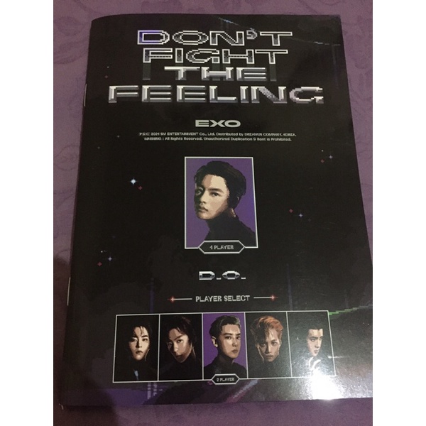 EXO D.O expansion ver album only DFTF special album