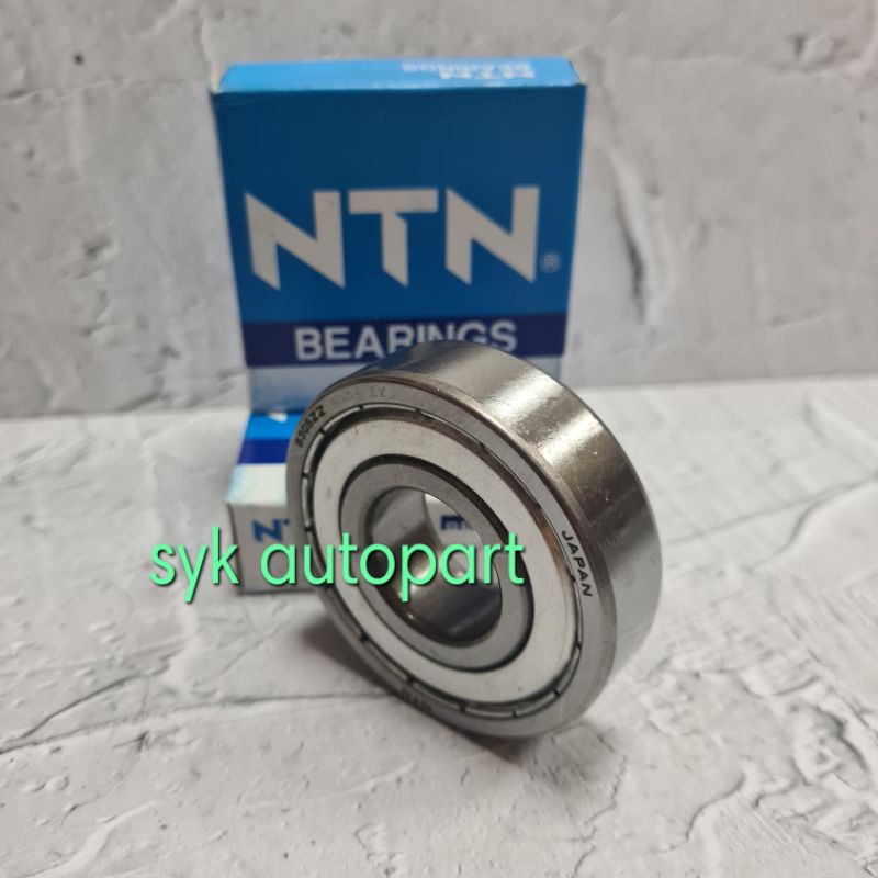 Bearing 6305 zz ntn tutup besi