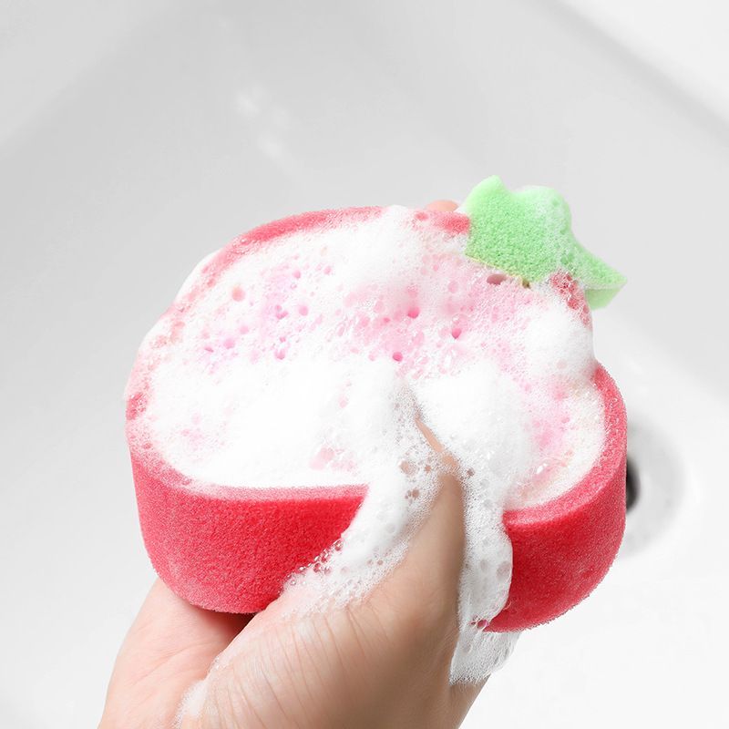 Spons cuci piring motif buah / bath sponge