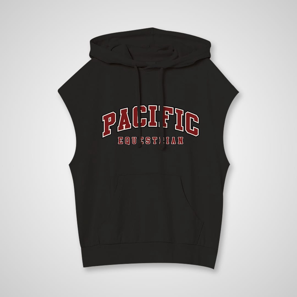 PACIFIC EQUEST SLEEVELESS VEST HOODIE UNISEX - VEST KEKINIAN PREMIUM