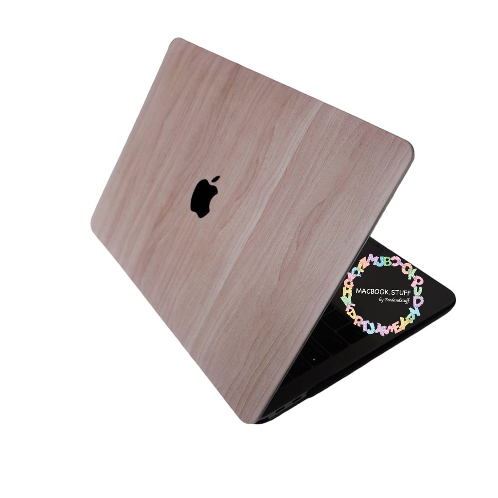 MACBOOK Case WOOD DRW ALLURA NEW AIR PRO RETINA 11 12 13 14 15 16 INCH NON /  WITH CD ROOM / TOUCHBAR / TOUCH ID / M1 2020 2021 2022