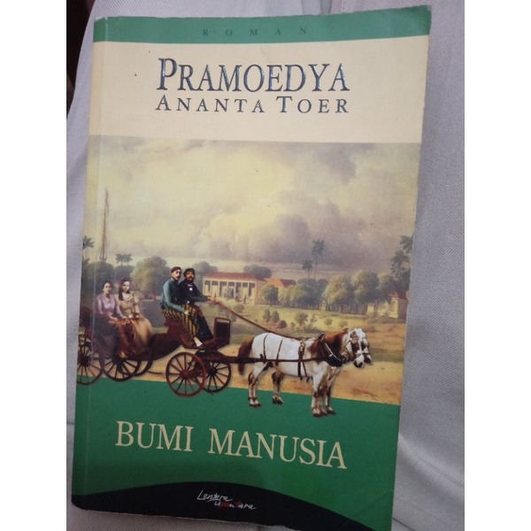 Preloved novel bumi manusia