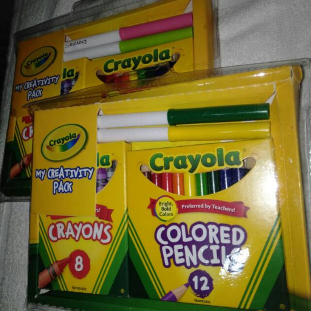 

Crayola MINI Creativity Pack. 3 in 1. Super lengkap