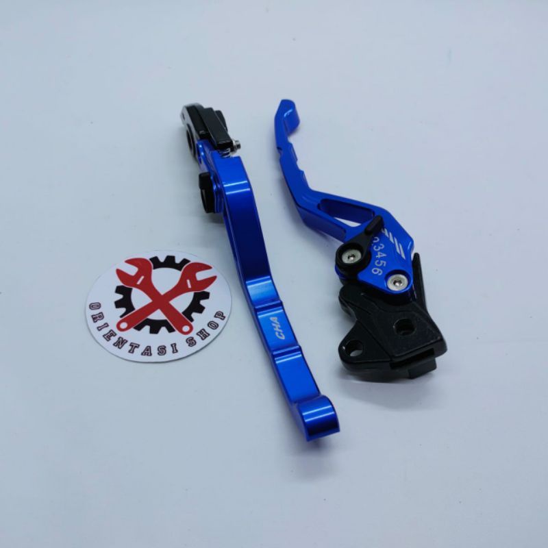 Handle sisik stelan cnc vario 150+ handgrip carbon+ selang rem depan 95cm+ kleman selang+ footstep scoopy+ stempel kaca FREE TUTUP PENTIL VARIASI Vario 150/125 new Scoopy new beat new