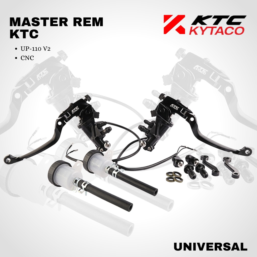 Master rem handle kopling ktc kytaco CNC UP 110 V2 universal set kanan kiri