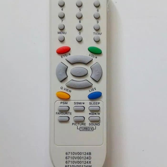 Remot/Remote Tv Lg Tabung Flat Slim 6710V00124B 6710V00124D X W #98