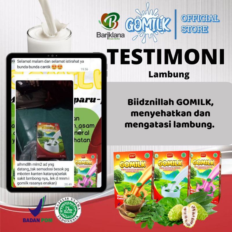 GRATIS BONUS / GOMILK SUSU KAMBING ETAWA PLUS HERBAL DAUN KELOR / SUSU ETAWA / SUSU KAMBING / SUSU