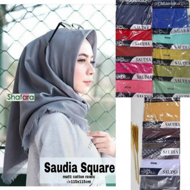 Jilbab Segiempat Saudia Rawis