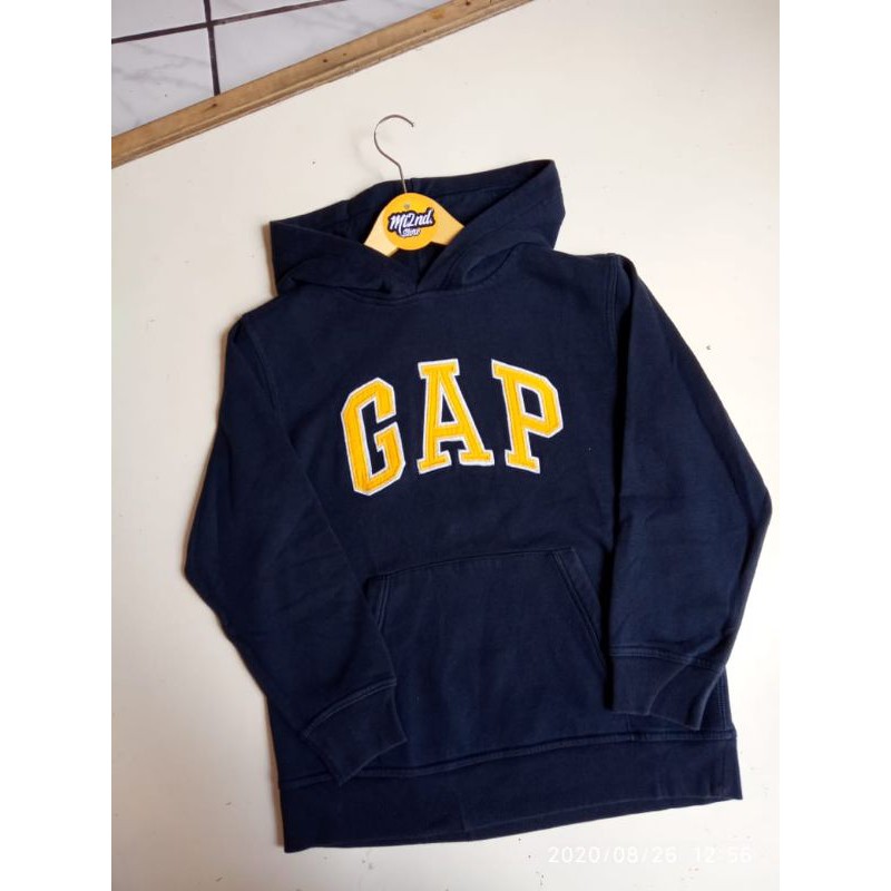HOODIE GAP NAVY || Second Brand Original