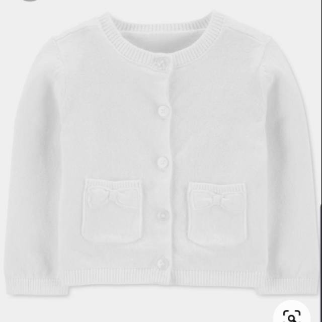 carters white sweater