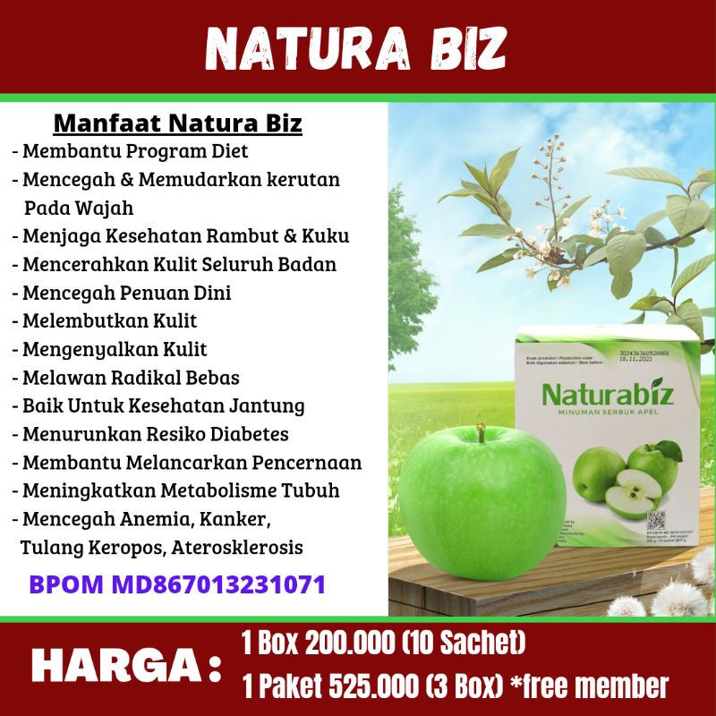 

Natura Biz Minuman Kesehatan by Natura World Original