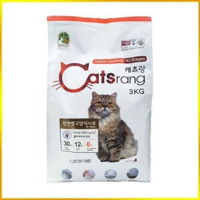 Catsrang all life stage 3kg fresh pack