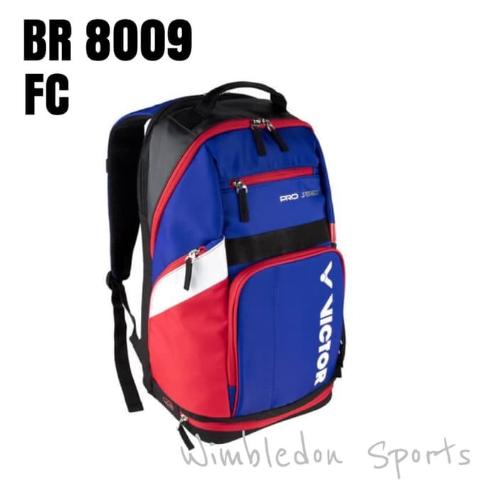 Tas Ransel Badminton Victor BR 8009 FC / Tas Backpack Victor BR8009 FC