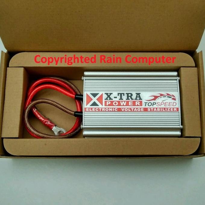 Volt Stabilizer Mobil Penstabil Tegangan Listrik Mobil Garansi 1 Tahun