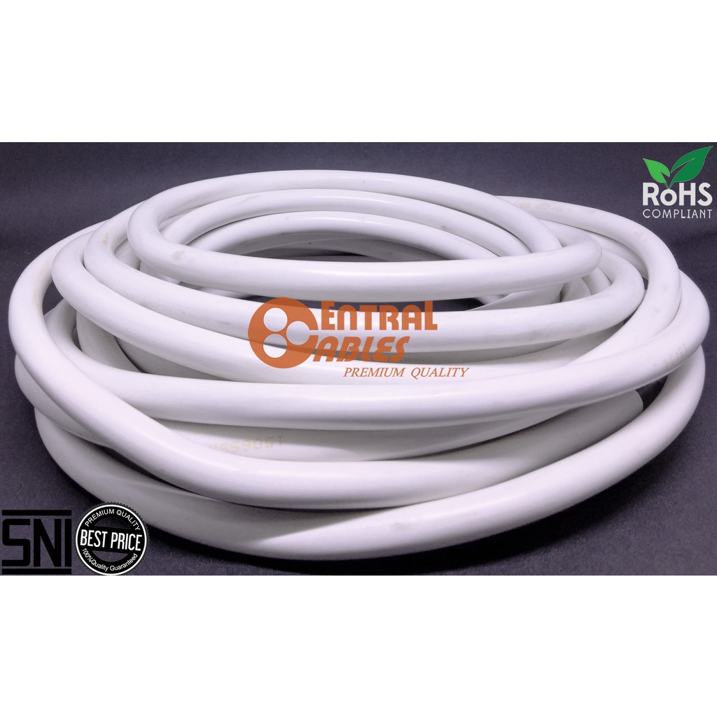 SNI Central Kabel Listrik NYM 4x2.5 Sqmm Meteran ( NYM 4x2.5mm NYM 4X2,5 NYM 4x2,5mm ) 500V