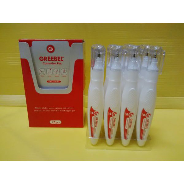 

Correction Pen Greebel Tip-Ex Cair 12 ML