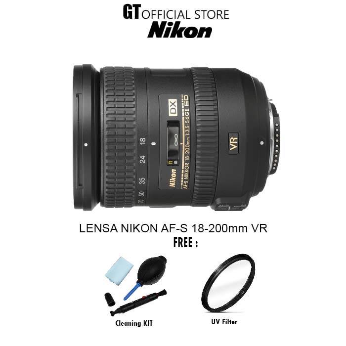 LENSA NIKON AF-S 18-200mm VR II