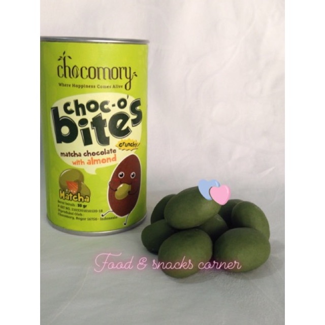 

Choc-O Bites Matcha Chocomory Cimory