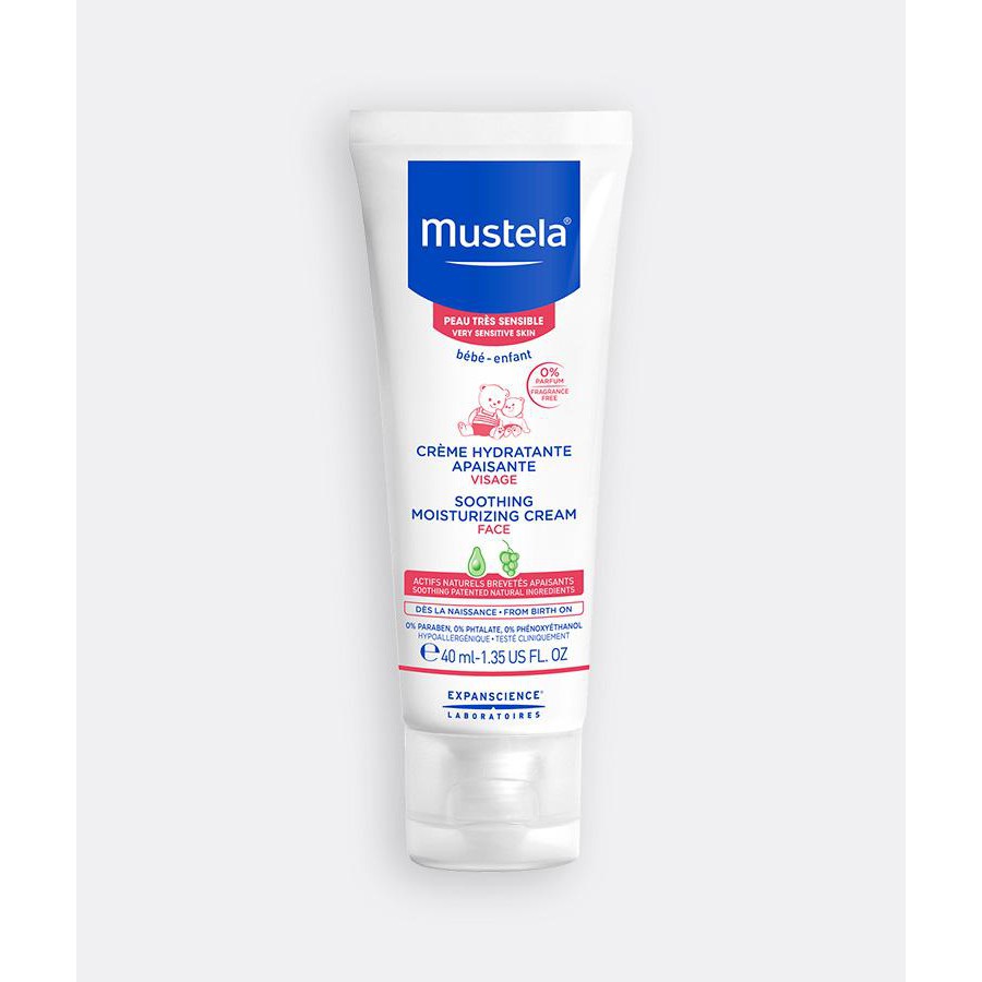 Mustela Facial Cream for Very Sensitive Skin 40ml